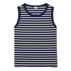 KULE The Tank in Navy/Cream